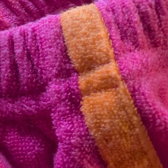 Vintage Y2K Infant Hot Pink Terry Cloth Cheerleader Outfit - Picture 4 of 4